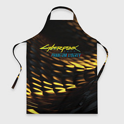 Фартук Cyberpunk 2077 phantom liberty black gold