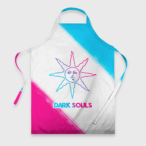 Фартук Dark Souls neon gradient style / 3D-принт – фото 1