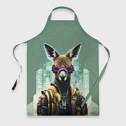 Фартук Cool kangaroo - cyberpunk