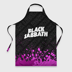 Фартук Black Sabbath rock legends: символ сверху