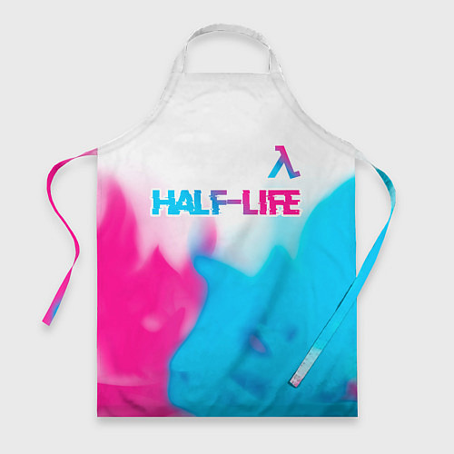 Фартук Half-Life neon gradient style: символ сверху / 3D-принт – фото 1