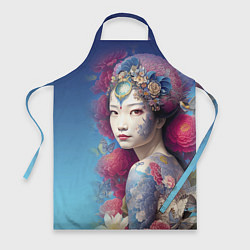 Фартук кулинарный Japanese girl - irezumi - tattoo - art, цвет: 3D-принт