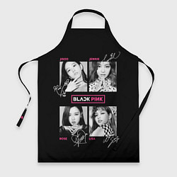 Фартук кулинарный Blackpink K-pop girl, цвет: 3D-принт