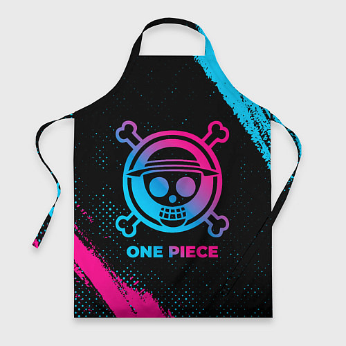 Фартук One Piece - neon gradient / 3D-принт – фото 1