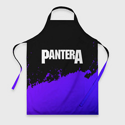 Фартук кулинарный Pantera purple grunge, цвет: 3D-принт