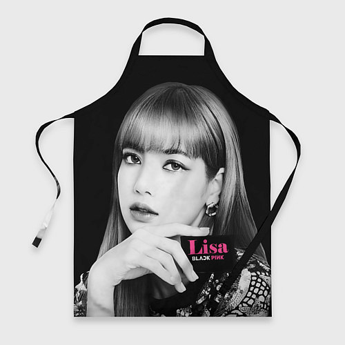 Фартук Blackpink Lisa Business card / 3D-принт – фото 1