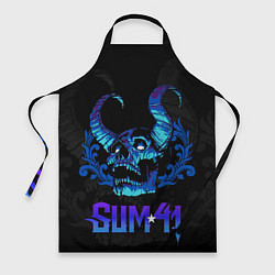 Фартук Sum41 horns skull