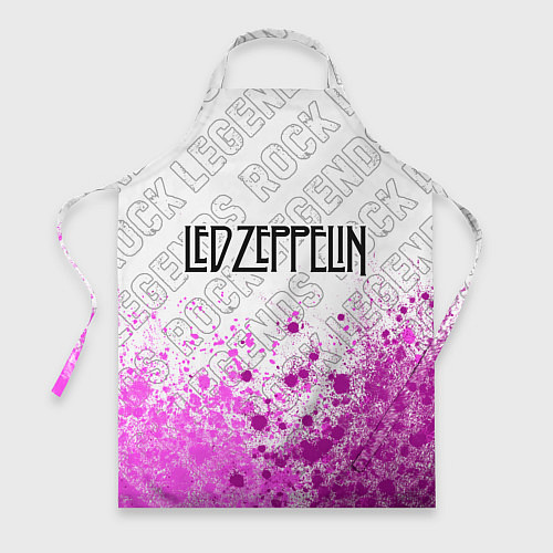 Фартук Led Zeppelin rock legends: символ сверху / 3D-принт – фото 1
