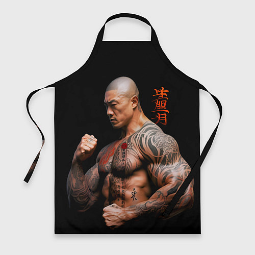 Фартук Irezumi tattoo yakuza / 3D-принт – фото 1