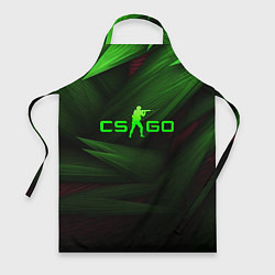 Фартук CS GO green logo