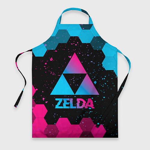 Фартук Zelda - neon gradient / 3D-принт – фото 1