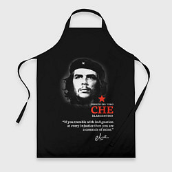 Фартук кулинарный Che Guevara автограф, цвет: 3D-принт