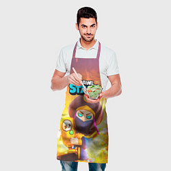 Фартук кулинарный Mortis пират Brawl Stars, цвет: 3D-принт — фото 2