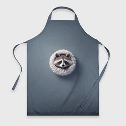 Фартук кулинарный Мордочка маленького енота, цвет: 3D-принт