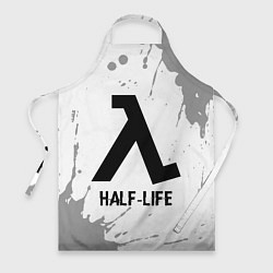 Фартук кулинарный Half-Life glitch на светлом фоне, цвет: 3D-принт