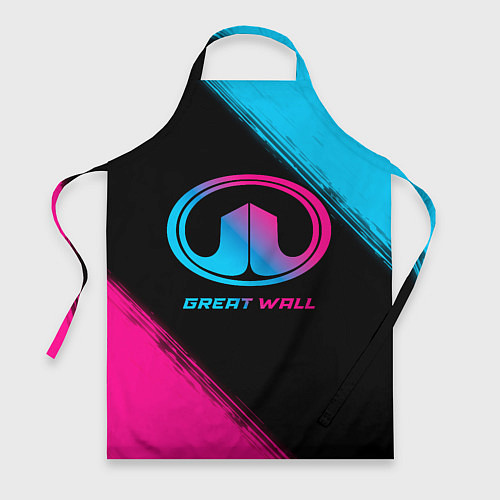 Фартук Great Wall - neon gradient / 3D-принт – фото 1