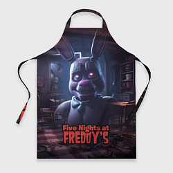 Фартук кулинарный Five Nights at Freddys Bonnie, цвет: 3D-принт