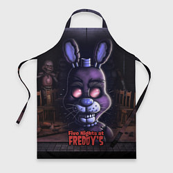 Фартук кулинарный Five Nights at Freddys Bonnie, цвет: 3D-принт
