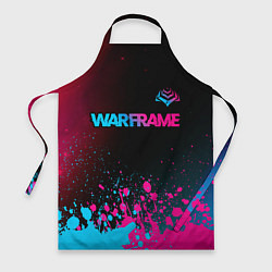 Фартук кулинарный Warframe - neon gradient: символ сверху, цвет: 3D-принт
