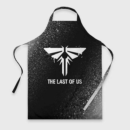Фартук The Last Of Us glitch на темном фоне / 3D-принт – фото 1