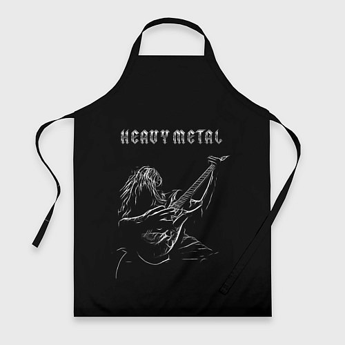 Фартук Heavy metal metalhead / 3D-принт – фото 1