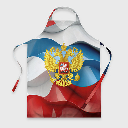 Фартук Герб России триколор / 3D-принт – фото 1