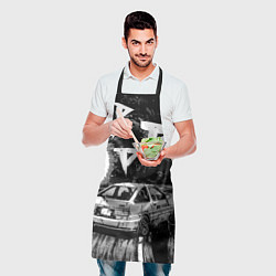 Фартук кулинарный Инициал Ди, цвет: 3D-принт — фото 2