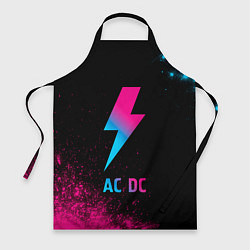 Фартук AC DC - neon gradient