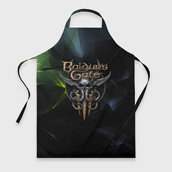 Фартук Baldurs Gate 3 logo dark green