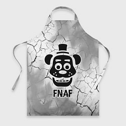 Фартук кулинарный FNAF glitch на светлом фоне, цвет: 3D-принт