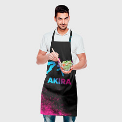 Фартук кулинарный Akira - neon gradient, цвет: 3D-принт — фото 2