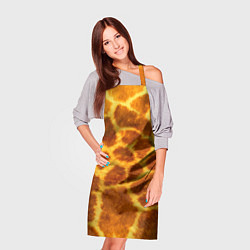 Фартук кулинарный Шкура жирафа - текстура, цвет: 3D-принт — фото 2