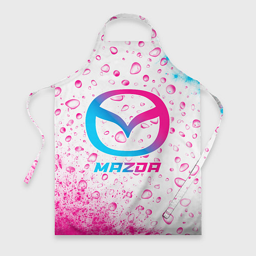 Фартук Mazda neon gradient style / 3D-принт – фото 1