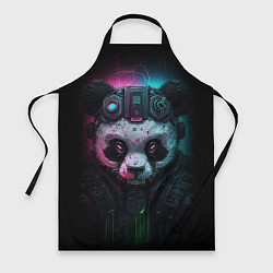 Фартук кулинарный Киберпанк панда, цвет: 3D-принт
