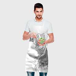 Фартук кулинарный Ван пис - Луффи гир 5, цвет: 3D-принт — фото 2