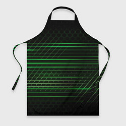 Фартук кулинарный Green abstract texture, цвет: 3D-принт