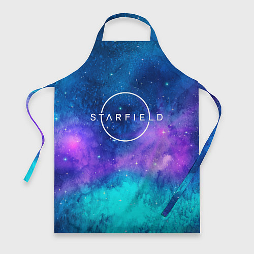 Фартук Starfield space logo / 3D-принт – фото 1