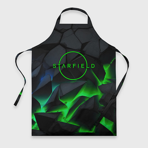 Фартук Stafield logo green fire / 3D-принт – фото 1