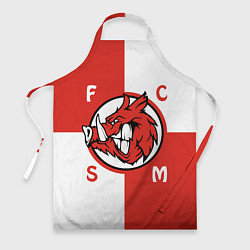 Фартук кулинарный FCSM мясо, цвет: 3D-принт