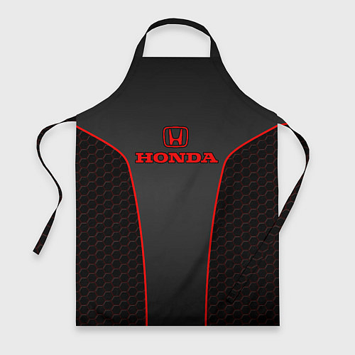 Фартук Honda - униформа красная / 3D-принт – фото 1