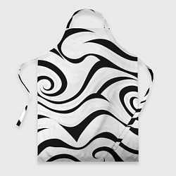 Фартук Анималистическая абстракция зебры