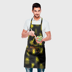 Фартук кулинарный Assasins Creed mirage, цвет: 3D-принт — фото 2