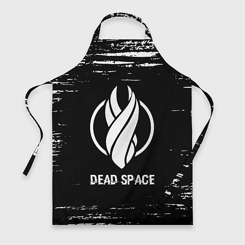 Фартук Dead Space glitch на темном фоне / 3D-принт – фото 1