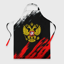 Фартук кулинарный Russia stripes, цвет: 3D-принт