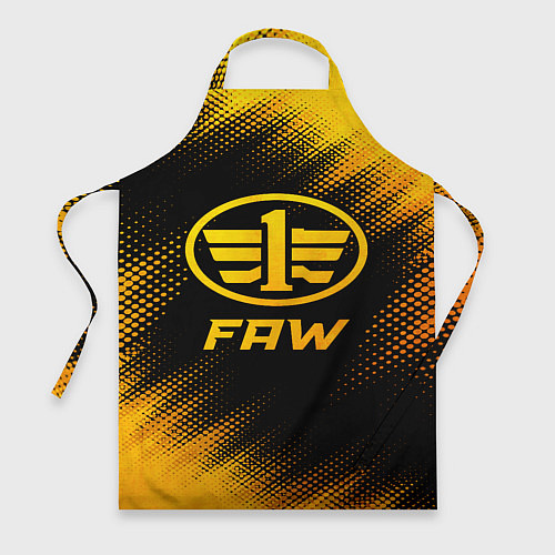 Фартук FAW - gold gradient / 3D-принт – фото 1