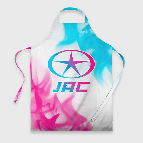 Фартук JAC neon gradient style / 3D-принт – фото 1