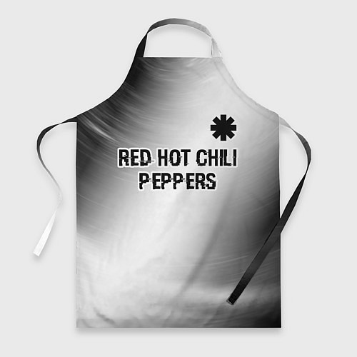 Фартук Red Hot Chili Peppers glitch на светлом фоне посер / 3D-принт – фото 1
