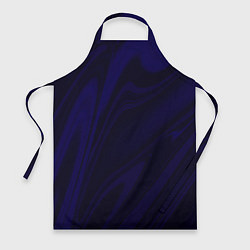 Фартук кулинарный Абстракция ночной тёмно-синий, цвет: 3D-принт