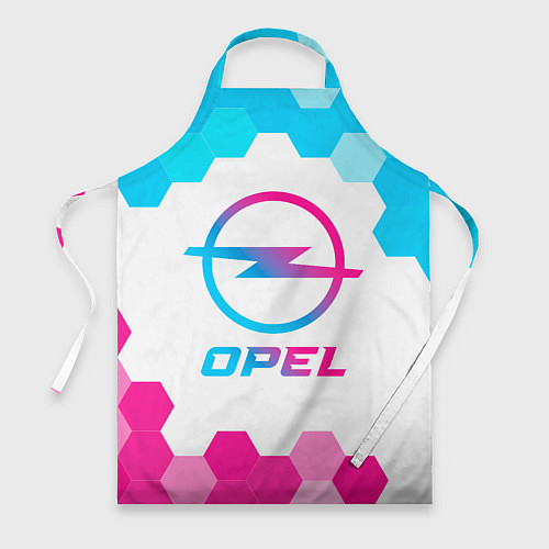 Фартук Opel neon gradient style / 3D-принт – фото 1