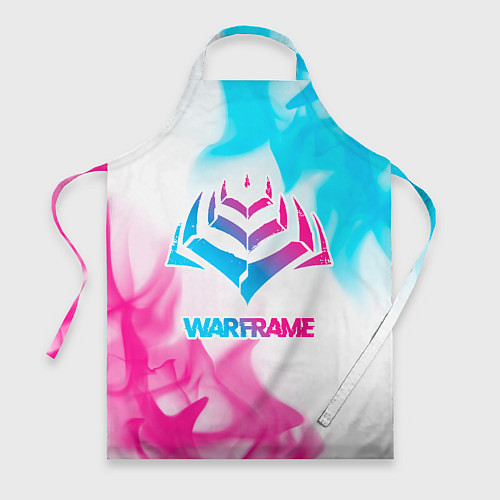 Фартук Warframe neon gradient style / 3D-принт – фото 1